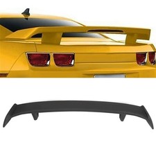 Abs Rear Trunk Spoiler Wing For Chevrolet Camaro Zl1 Coupe Matte Black