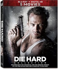 Die Hard Collection 2017 20th Century Fox Action Adventure Blu-ray 5-Movies Set