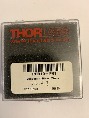 Thorlabs PFR10-P01  25 mm x 36 mm Protected Silver Mirror
