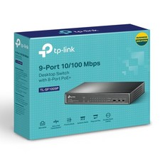 TP-Link TL-SF1009P 9-Port PoE Switch 8× PoE+...