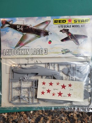 1:72 RED STAR RS102 : LAVOCHKIN LAGG-3  vintage sealed kit