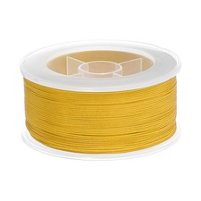 0.02 Inch x 109 Yards Nylon String Bracelet String Braided Nylon Thread Golden