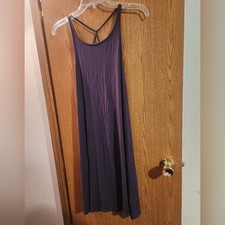 Express Size Large Purple Strappy Mini Dress