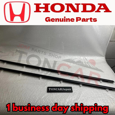 HONDA ACURA INTEGRA DC1 DC2 Genuine Front Door Window Molding RH & LH Set