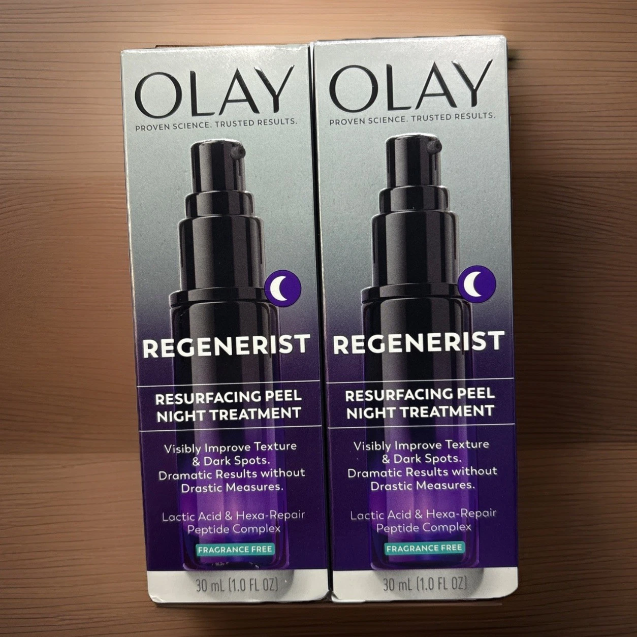 Olay Regenerist Resurfacing Peel Night Treatment 30 oz ea. 2 Pack!