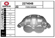 Bremssattel für Ford Transit Tourneo Pritsche LDV Maxus Nissan Cabstar E 98-09