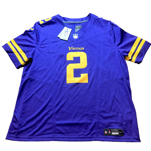 NWT Nike Justin Jefferson #2 Vikings Vapor Limited Jersey Sz Men's 2XL