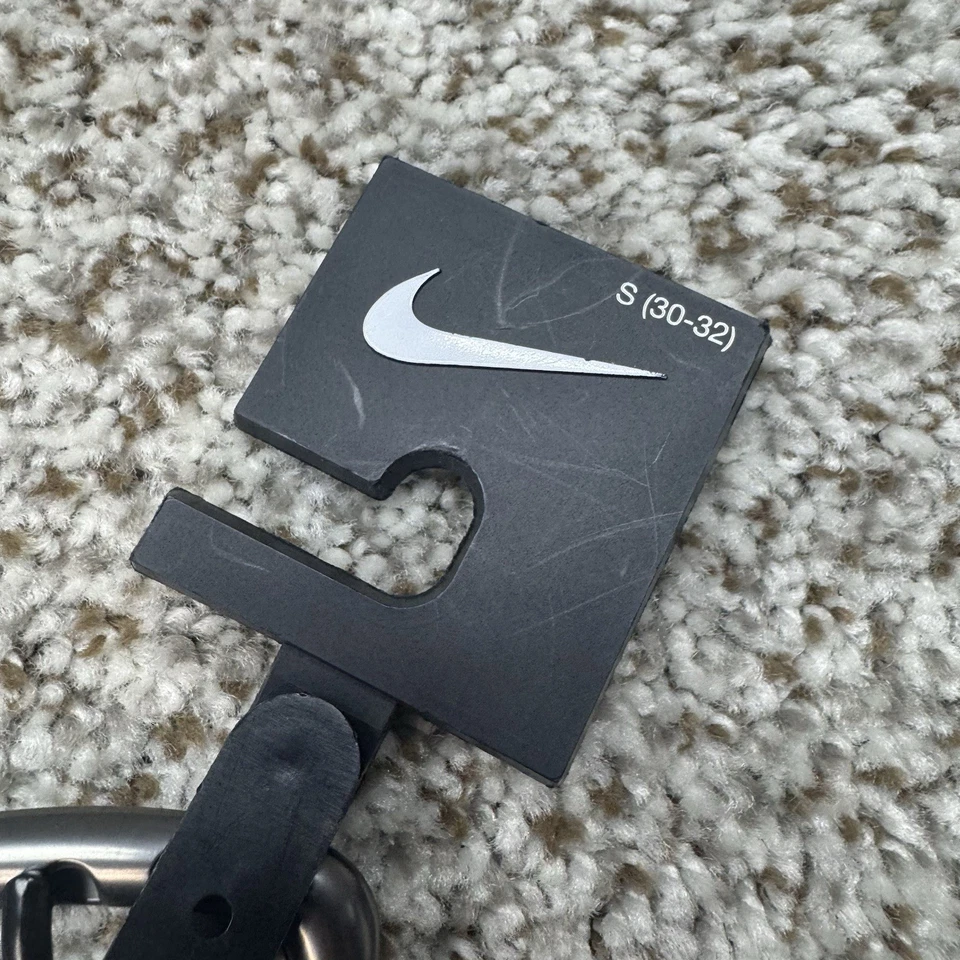 Nike Golf G-Flex Belt Navy Blue Weave Stretch Woven Webbed Men's Small 30-32 New - Image 3 of 4