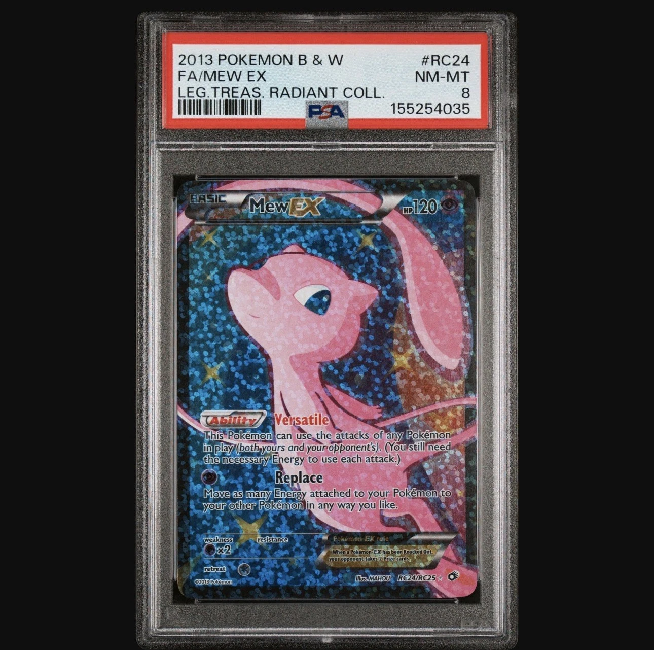 Mew-EX - Legendary Treasures #RC24 Price & Value ($243.21) | PokeScope