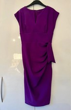 Diva Catwalk Purple Midi Dress – UK 8 – Occasion / Party / wedding