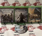 Assassin's Creed Xbox One Lot - Ezio Collection, Origins, Unity, Black Flag CIB
