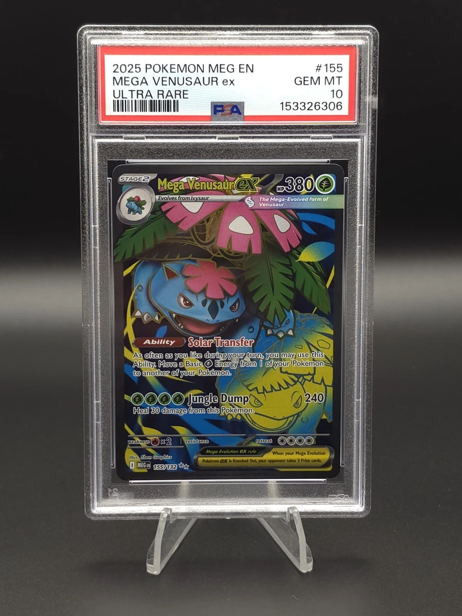 Venusaur Pokémon TCG Evolutions Ultra Rare Individual Collectable