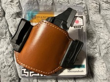 Bianchi Shenandoah Tan leather OWB holster RH 1330817 Springfield helct Glock 43