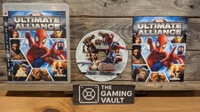 Marvel: Ultimate Alliance (Sony PlayStation 3, 2006) - Complete with Manual