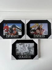 Malden International Designs 4x6 black frames set of 3 New in Box