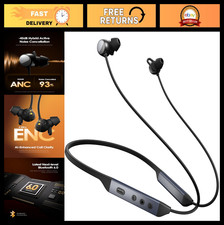 Hybrid Active Noise Cancelling Bluetooth Headphones, 45H Playtime, IPX6 Sweatpro