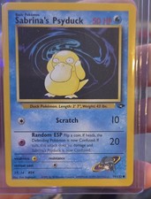 Sabrina's Psyduck 99/132 Gym Challenge Regular on eBay
