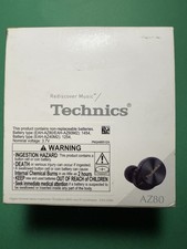 Technics EAH-AZ80 True Wireless Earbuds   Open Box   Noise Cancelling