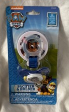 Paw Patrol CHASE Pacifier and holder - Nickelodeon