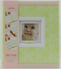 Hallmark Baby First Year Vintage Baby Memory Book  Milestone NWT