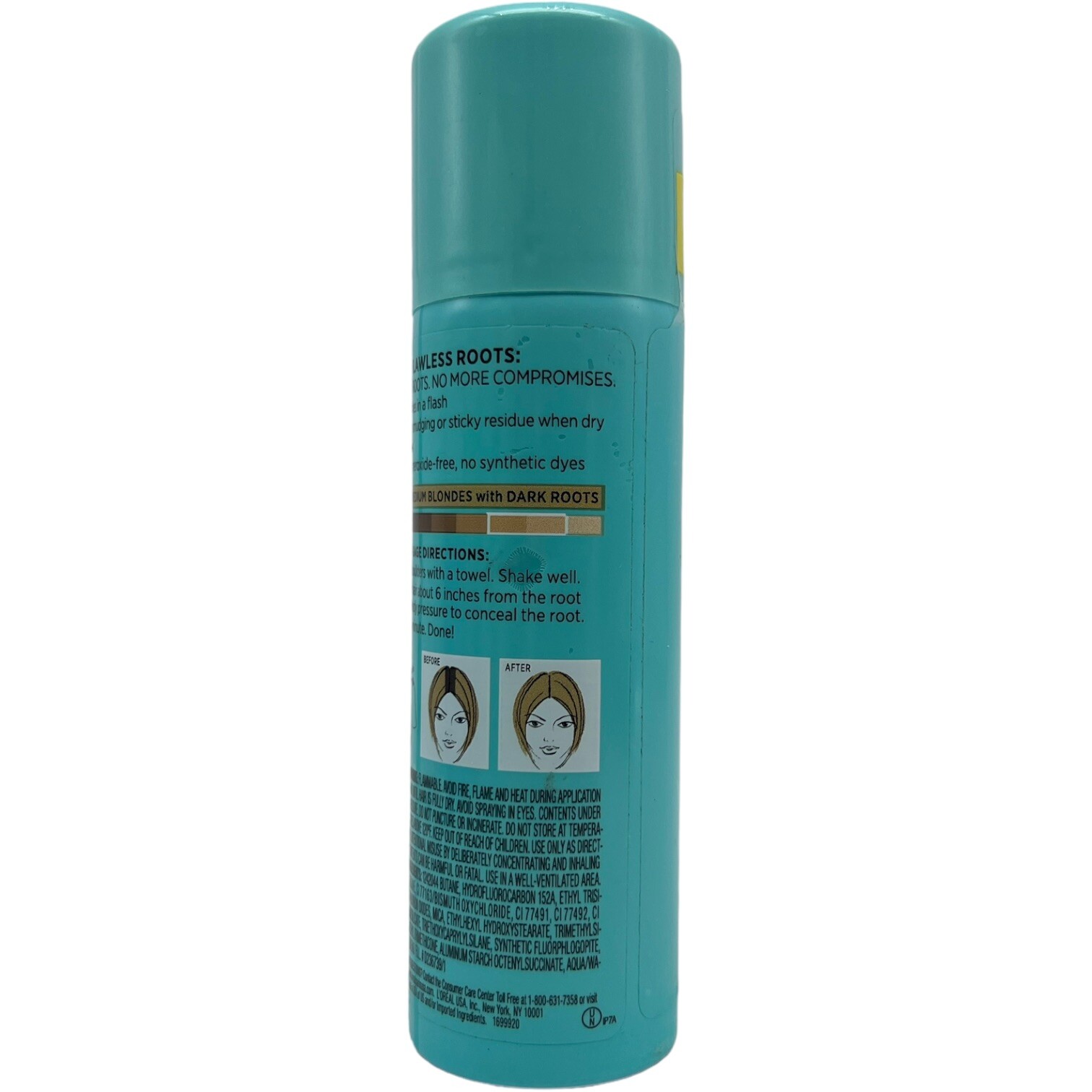 (3) L'oreal Magic Root Cover Up Medium Blonde - FOR BLONDES WITH DARK ROOTS NEW