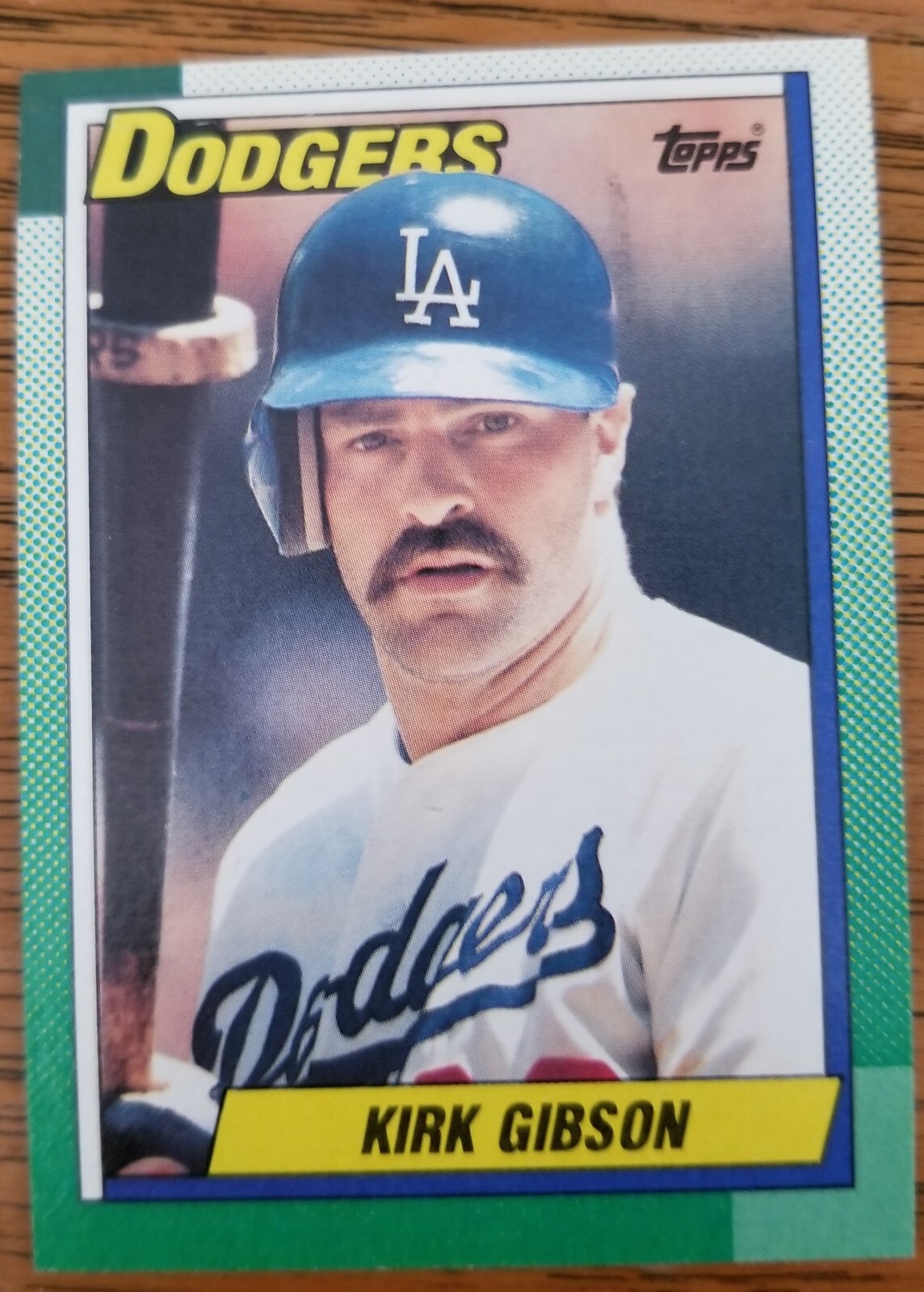 Kirk Gibson Los Angeles Dodgers 1990 Topps Baseball Card 150 mint eBay