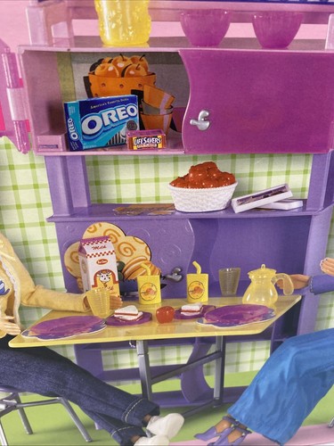 Vintage Barbie Afternoon Snack Spielset 2001 Mattel All Around Home - Bild 3 von 14