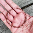 Sacred Cubit Tensor Ring Polished Copper Adjustable Bracelet - Resonates at 144