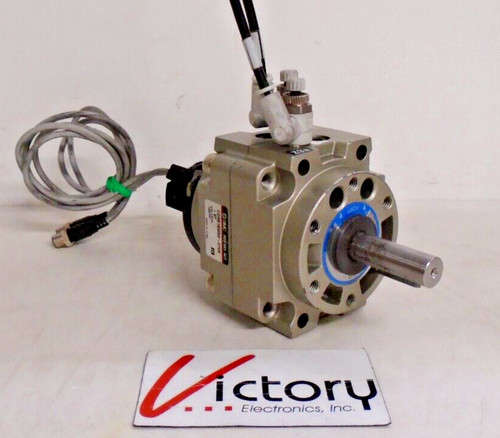 Used SMC CDRB1BW50-270S Rotary Actuator | -XF JY | Max Pressure: 145 PSI