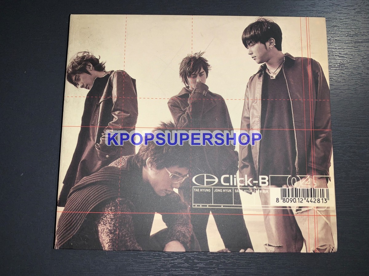 Click-B 4th Album Cowboy CD Booklet Great Condition Rare OOP Click-B 4th Album Cowboy CD Booklet Great Condition Rare OOP