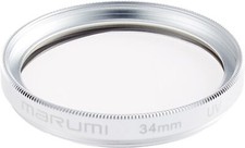 MARUMI UV filter UV 34mm Silver for UV absorption