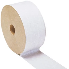 GUMMED TAPE WHITE*REINFORCED 6 ROLLS 500 FT EA INDUSTRIAL GRADE 84.00 FREE SHIP