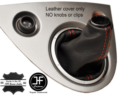 ROT FADEN SCHALTMANSCHETTE SCHALTSACK LEDER F�R HONDA CIVIC EP3 TYPE R MK7