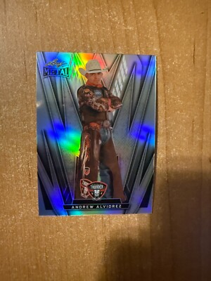 2024 Leaf PBR - Andrew Alvidrez - #5 Leaf Metal Silver Refractor #d /125