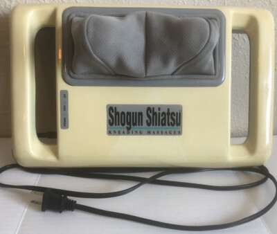 Homedics Shogun Shiatsu Kneading Massager Way Model SM-444 Plug
