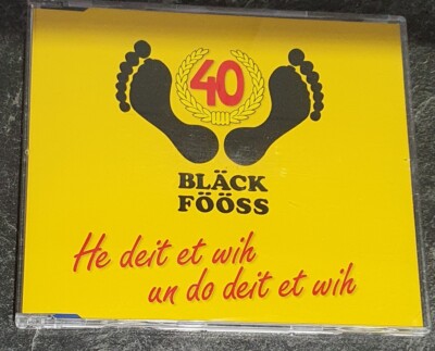 CD Maxi-Single Bläck Fööss - He deit et wih un do deit et wih