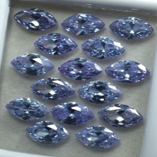 Certified Natural Sapphire Purple Color Gemstone 20 Pcs Marquise Cut 7x5 MM Lot