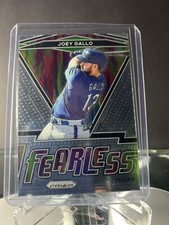 Joey Gallo FR-10 2021 Prizm Baseball Fearless insert Rangers
