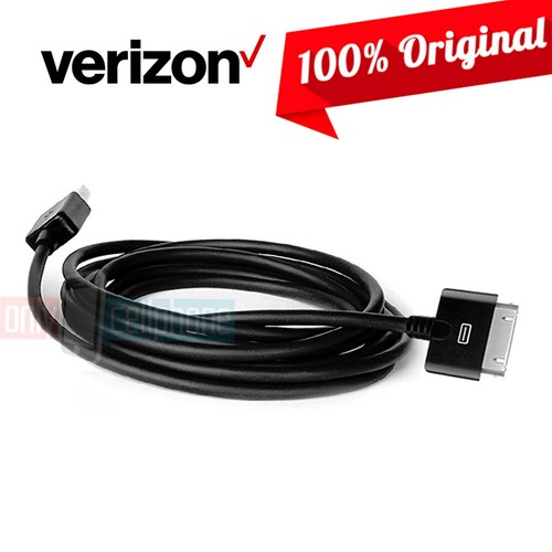 Câble de synchronisation/chargeur de données Verizon USB vers Apple 30 broches 6 pieds pour iPad 1re/2e/3e génération - Photo 1/7