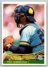 1984 Donruss - #473 Ted Simmons