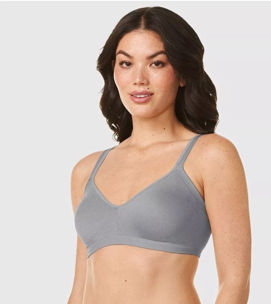 Simply Perfect Warner s Women s Small Underarm Smoothing Seamless Wireless Bra
