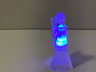 Disney Frozen Elsa Blue Light Up Glow Clip