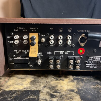Vintage Pioneer SX-990 Solid State AM/FM Stereo Receiver W/ Box