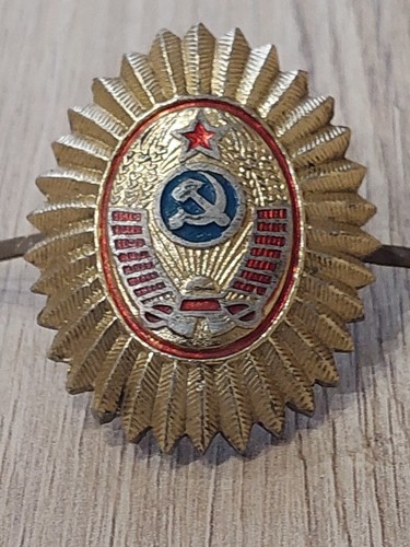 Soviet Cockade Militia. Hat Cap Uniform badge. Police USSR. Original. - Picture 5 of 15