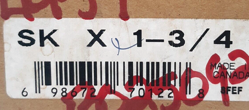 TB Wood's SK X 1-3/4 Bushing - Picture 2 of 4