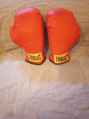 Everlast Juniors Youth Red Boxing Gloves Size
