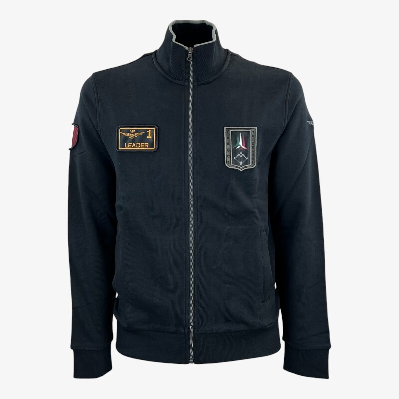 Мужская куртка на молнии Aeronautica Militare Frecce Tricolori Leader FE1935 Черный AI2 25990₽