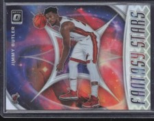 2019-20 Donruss Optic Jimmy Butler Fantasy Stars Silver Prizm Miami Heat #12