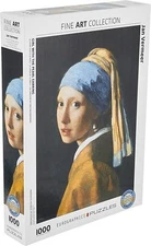 EuroGraphics Girl with A Pearl Earring by Vermeer 1000 Piece Puzzle