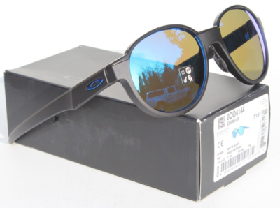 OAKLEY Coinflip Sunglasses Matte Black/Prizm Sapphire Blue NEW
